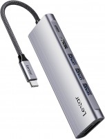 Купити кардридер / USB-хаб Lexar H31 7-in-1 USB-C Hub  за ціною від 1465 грн.