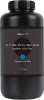 Купить пластик для 3D друку Creality Standard Resin Plus Transparent Blue 1000g: цена от 1399 грн.