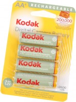 Купить аккумулятор / батарейка Kodak 4xAA 2600 mAh: цена от 350 грн.