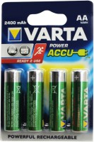 Купить аккумулятор / батарейка Varta Power 4xAA 2400 mAh: цена от 820 грн.