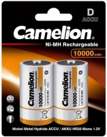 Купить аккумулятор / батарейка Camelion 2xD 10000 mAh: цена от 1107 грн.