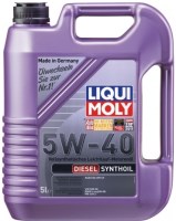 Купить моторное масло Liqui Moly Diesel Synthoil 5W-40 5L: цена от 2956 грн.