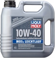Купити моторне мастило Liqui Moly MoS2 Leichtlauf 10W-40 4L  за ціною від 1501 грн.