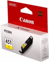 Купить картридж Canon CLI-451Y 6526B001: цена от 488 грн.