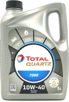 Купить моторное масло Total Quartz 7000 10W-40 5L  по цене от 955 грн.