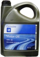 Купить моторне мастило GM Motor Oil 10W-40 5L: цена от 806 грн.