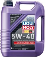 Купить моторное масло Liqui Moly Synthoil High Tech 5W-40 5L: цена от 2946 грн.