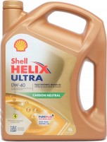 Купить моторное масло Shell Helix Ultra 0W-40 4L  по цене от 1078 грн.