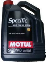 Купить моторное масло Motul Specific 505.01-502.00-505.00 5W-40 5L: цена от 2362 грн.