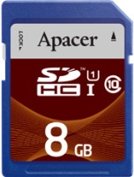 Купити карта пам'яті Apacer SDHC UHS-I Class 10 (64Gb) за ціною від 367 грн.