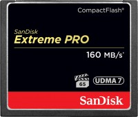 Купити карта пам'яті SanDisk Extreme Pro 160MB/s CompactFlash (128Gb) за ціною від 5024 грн.
