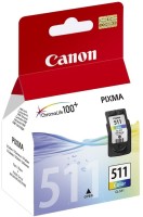 Купить картридж Canon CL-511 2972B007: цена от 858 грн.