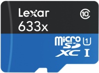 Купити карта пам'яті Lexar microSD UHS-I 633x за ціною від 587 грн.