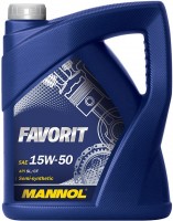 Купить моторное масло Mannol Favorit 15W-50 5L: цена от 1158 грн.