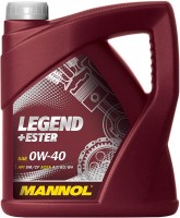 Купить моторное масло Mannol Legend Ester 0W-40 4L: цена от 1537 грн.