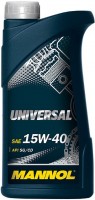 Купить моторне мастило Mannol Universal 15W-40 1L: цена от 256 грн.