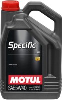 Купить моторное масло Motul Specific LL-04 5W-40 5L: цена от 2727 грн.