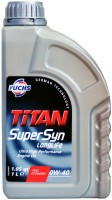 Купить моторное масло Fuchs Titan Supersyn Longlife 0W-40 1L  по цене от 541 грн.