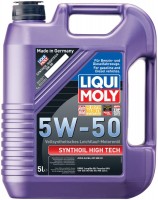 Купить моторное масло Liqui Moly Synthoil High Tech 5W-50 5L: цена от 2219 грн.