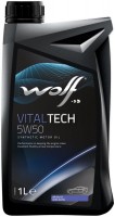 Купити моторне мастило WOLF Vitaltech 5W-50 1L  за ціною від 261 грн.