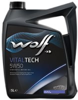Купить моторное масло WOLF Vitaltech 5W-50 5L  по цене от 1212 грн.