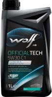 Купить моторное масло WOLF Officialtech 5W-30 C1 1L  по цене от 339 грн.