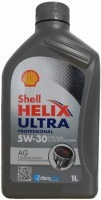 Купить моторне мастило Shell Helix Ultra Professional AG 5W-30 1L: цена от 292 грн.