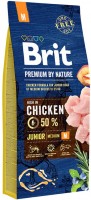 Купить корм для собак Brit Premium Junior M 15 kg: цена от 1687 грн.