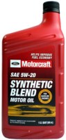 Купить моторное масло Motorcraft Synthetic Blend 5W-20 1L: цена от 310 грн.