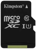 Купити карта пам'яті Kingston microSD UHS-I U1 Class 10 (microSDHC UHS-I U1 Class 10 32Gb) за ціною від 189 грн.