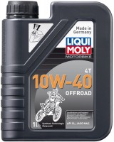 Купити моторне мастило Liqui Moly Motorbike 4T 10W-40 Offroad 1L  за ціною від 606 грн.