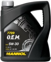 Купить моторное масло Mannol 7709 O.E.M. 5W-30 4L  по цене от 1637 грн.