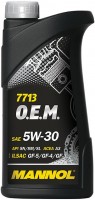 Купить моторное масло Mannol 7713 O.E.M. 5W-30 1L: цена от 391 грн.