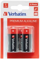 Купити акумулятор / батарейка Verbatim Premium 2xC  за ціною від 76 грн.