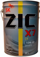 Купить моторное масло ZIC X7 LS 10W-40 20L  по цене от 4125 грн.