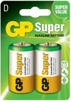 Купить аккумулятор / батарейка GP Super Alkaline 2xD: цена от 236 грн.