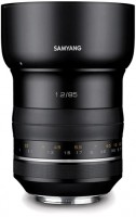 Купить объектив Samyang 85mm f/1.2 Premium MF: цена от 38532 грн.