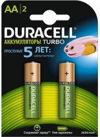 Купить акумулятор / батарейка Duracell 2xAA Turbo 2500 mAh: цена от 715 грн.