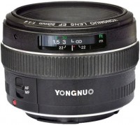 Купить объектив Yongnuo YN50mm f/1.4: цена от 6900 грн.