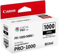 Купить картридж Canon PFI-1000MBK 0545C001: цена от 2311 грн.