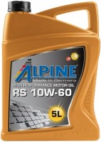 Купить моторное масло Alpine RS 10W-60 5L: цена от 2203 грн.